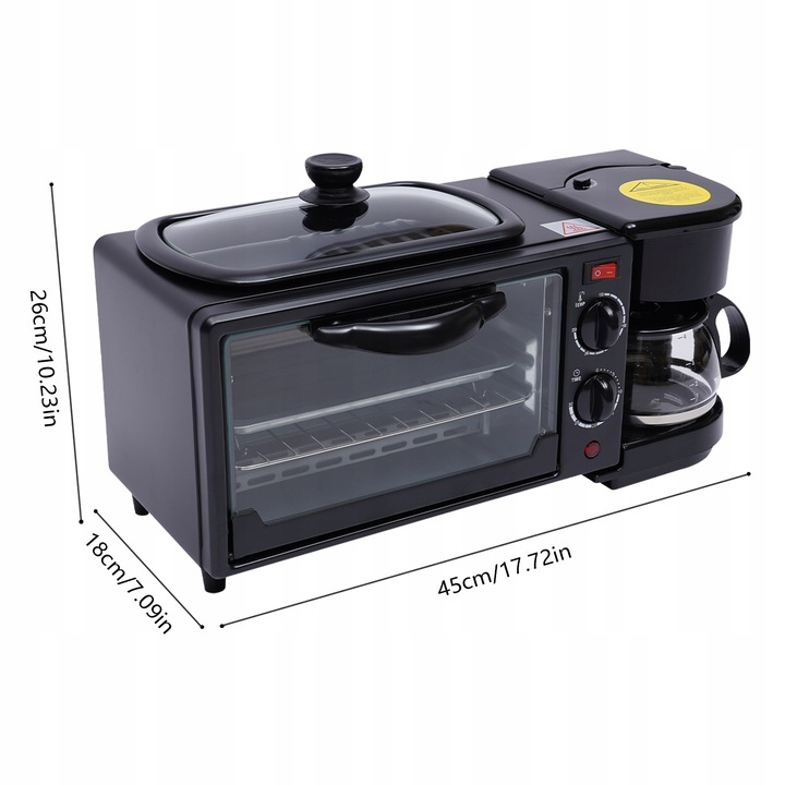 Breakfast Station 3-in-1